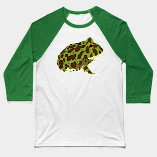 Ornate Pacman Frog Baseball T-Shirt